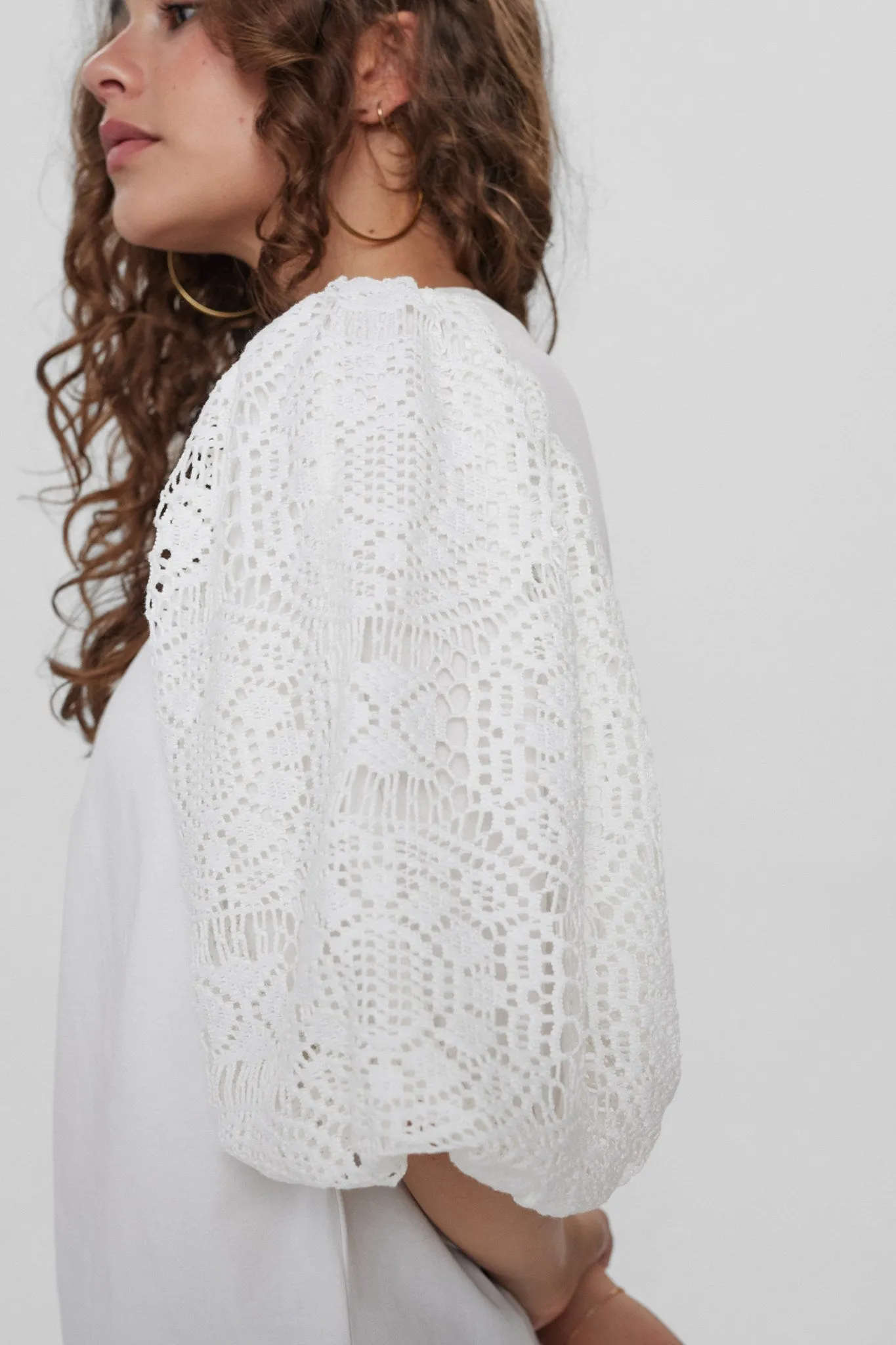 NUELSIE TOP - Bright White