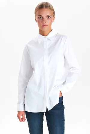 NULUCY SHIRT NOOS - Bright White