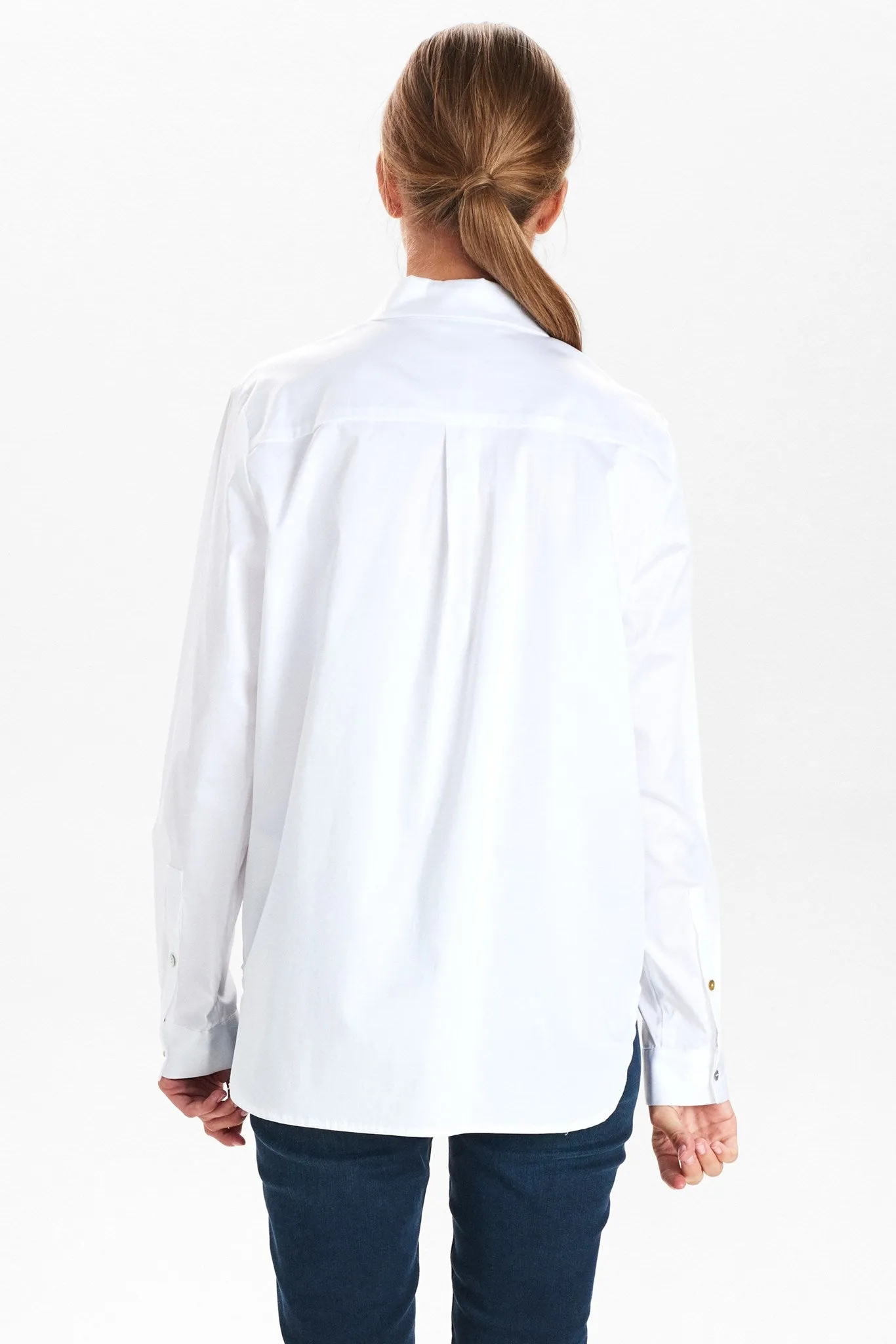 NULUCY SHIRT NOOS - Bright White