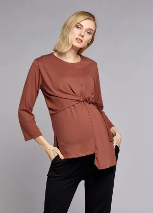 Nursing Detailed Blouse Tie