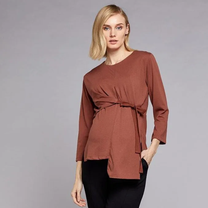 Nursing Detailed Blouse Tie