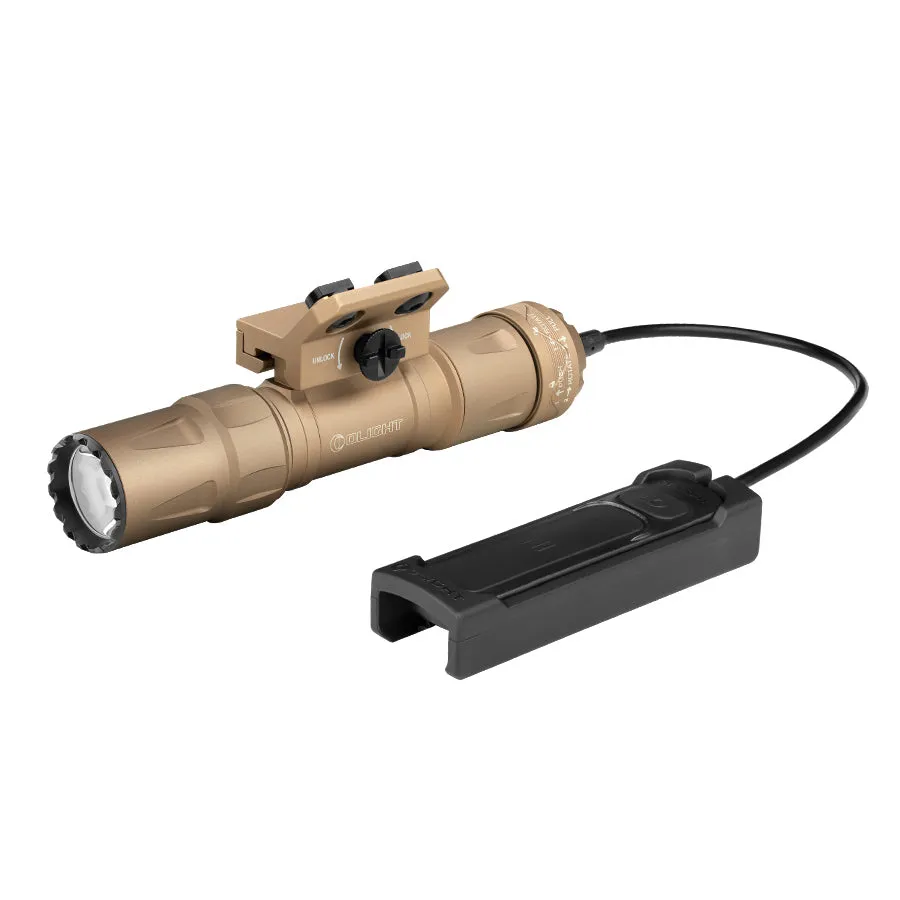 Olight Odin S 1500 lumens Rechargeable LED Tactical Rail Mounted Light