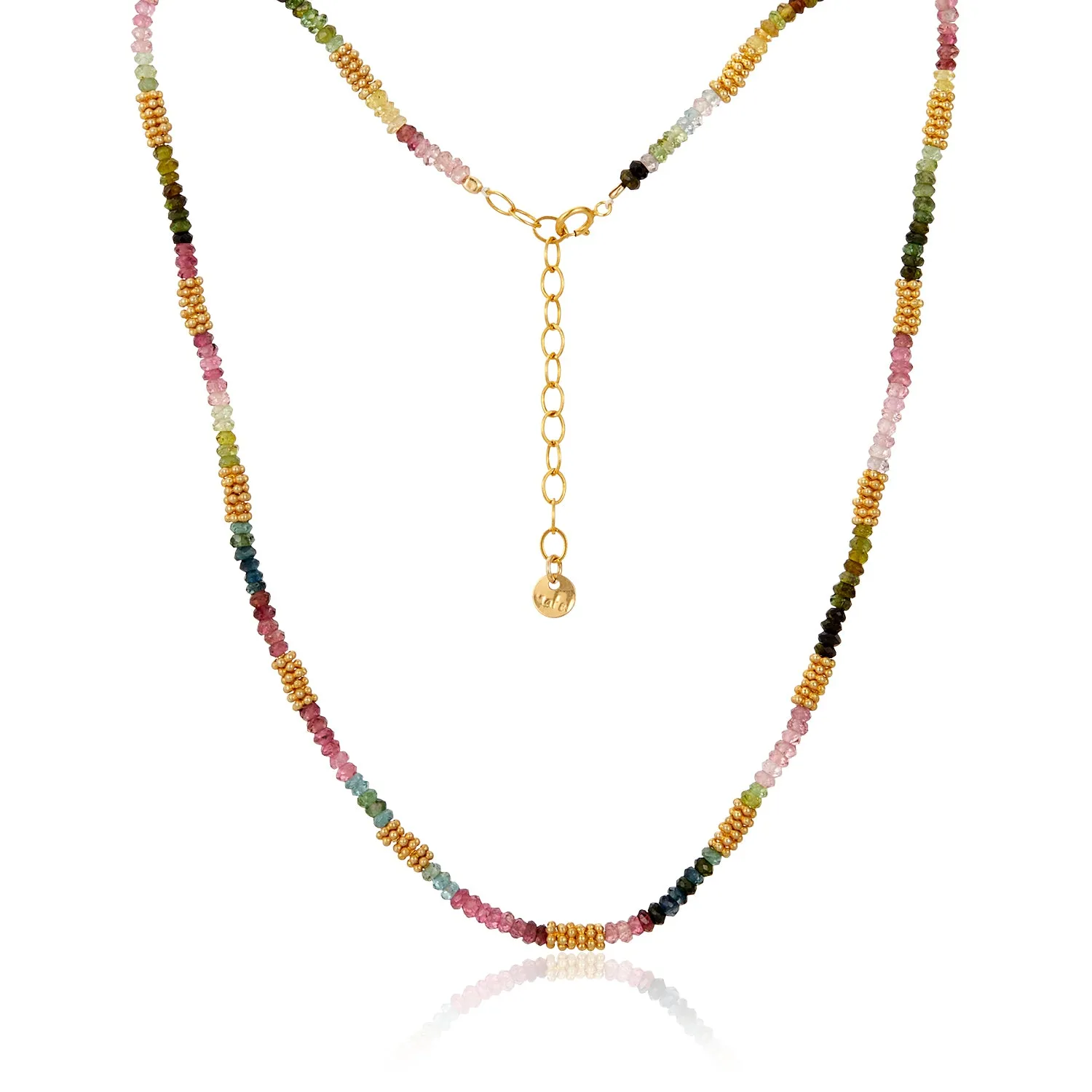 Ombre Tourmaline choker
