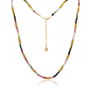Ombre Tourmaline choker