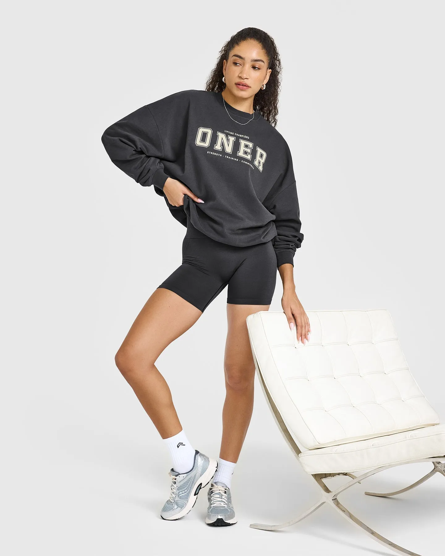 Oner Lightweight Sweatshirt | Coal