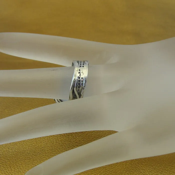 Opalite Ring 925 Sterling Silver  size 7,7.5,8 Handmade Hadar Designers (H) y