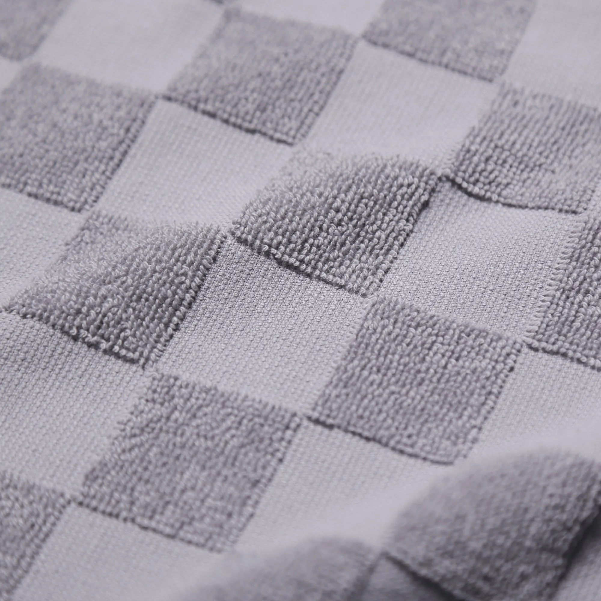 Organic Poolside Checkered Beach Towel