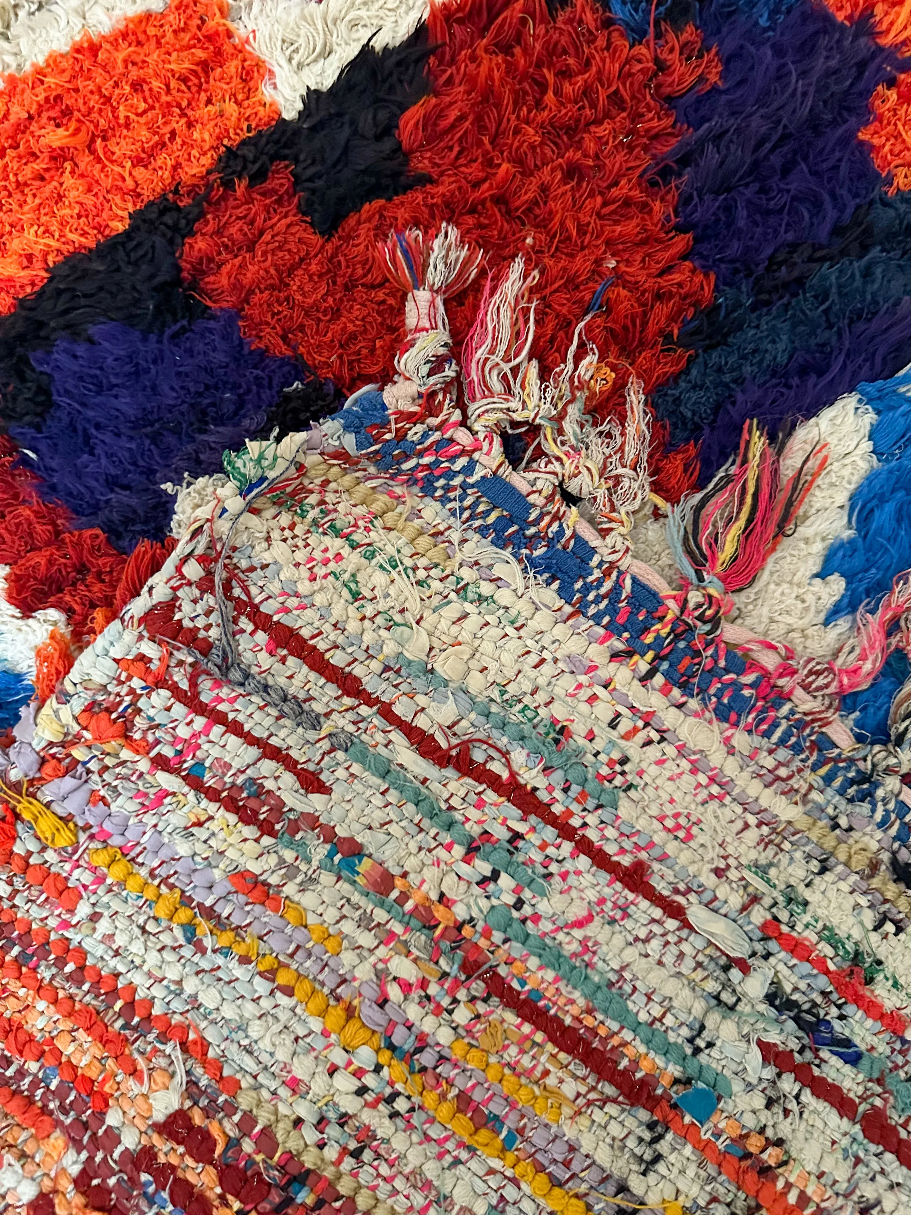 Oued Zem Colorful Abstract Boucherouite