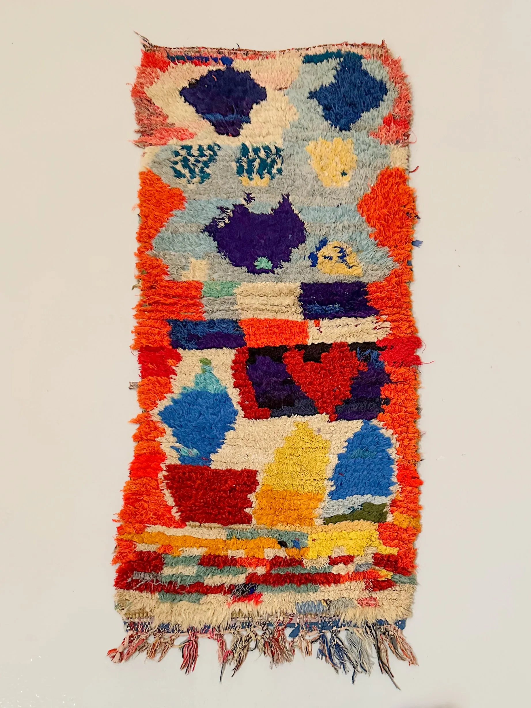 Oued Zem Colorful Abstract Boucherouite