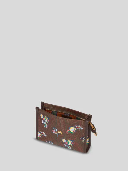Paisley Pouch With Embroidery