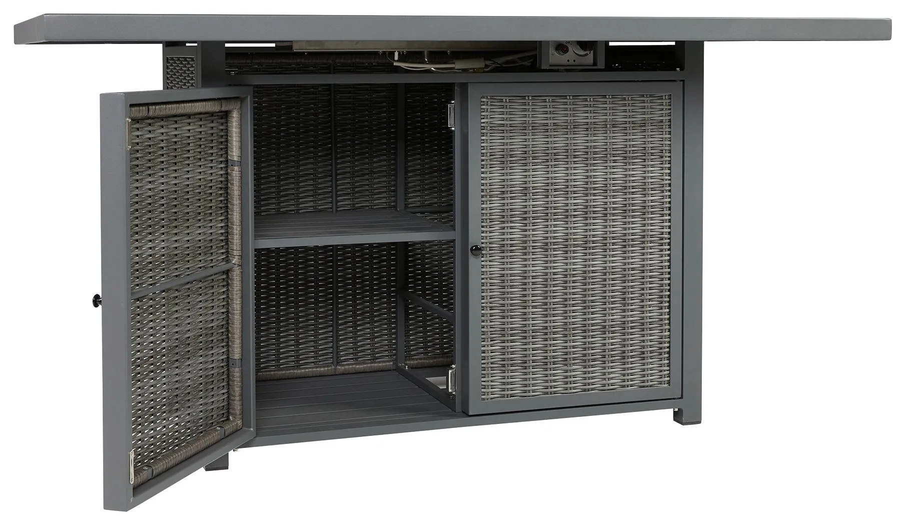 Palazzo - Rect Bar Table W/fire Pit