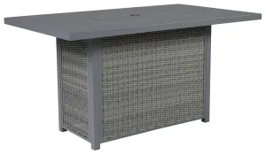 Palazzo - Rect Bar Table W/fire Pit