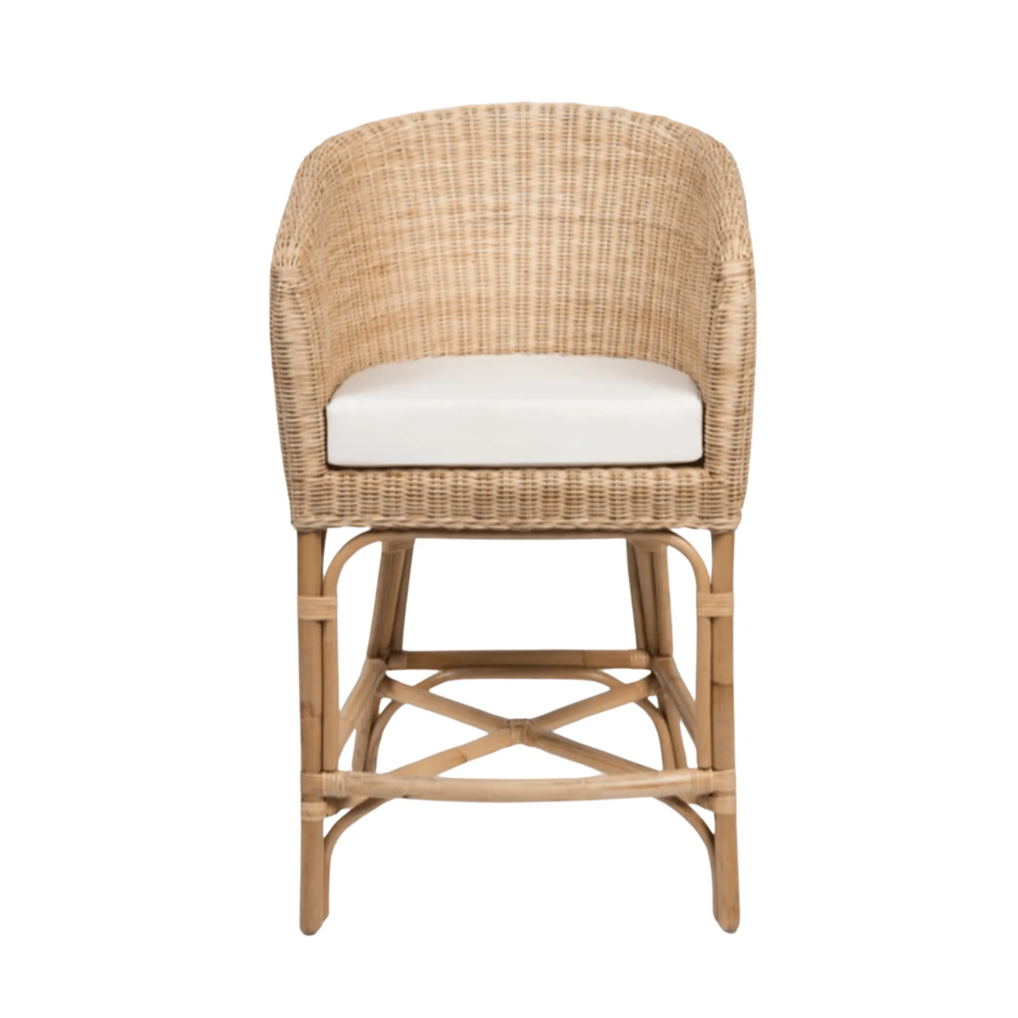 Paloma Beach Wicker Counter Stool