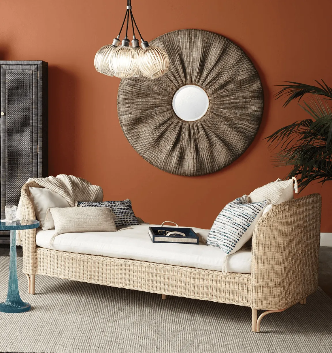 Paloma Beach Wicker Indoor DayBed