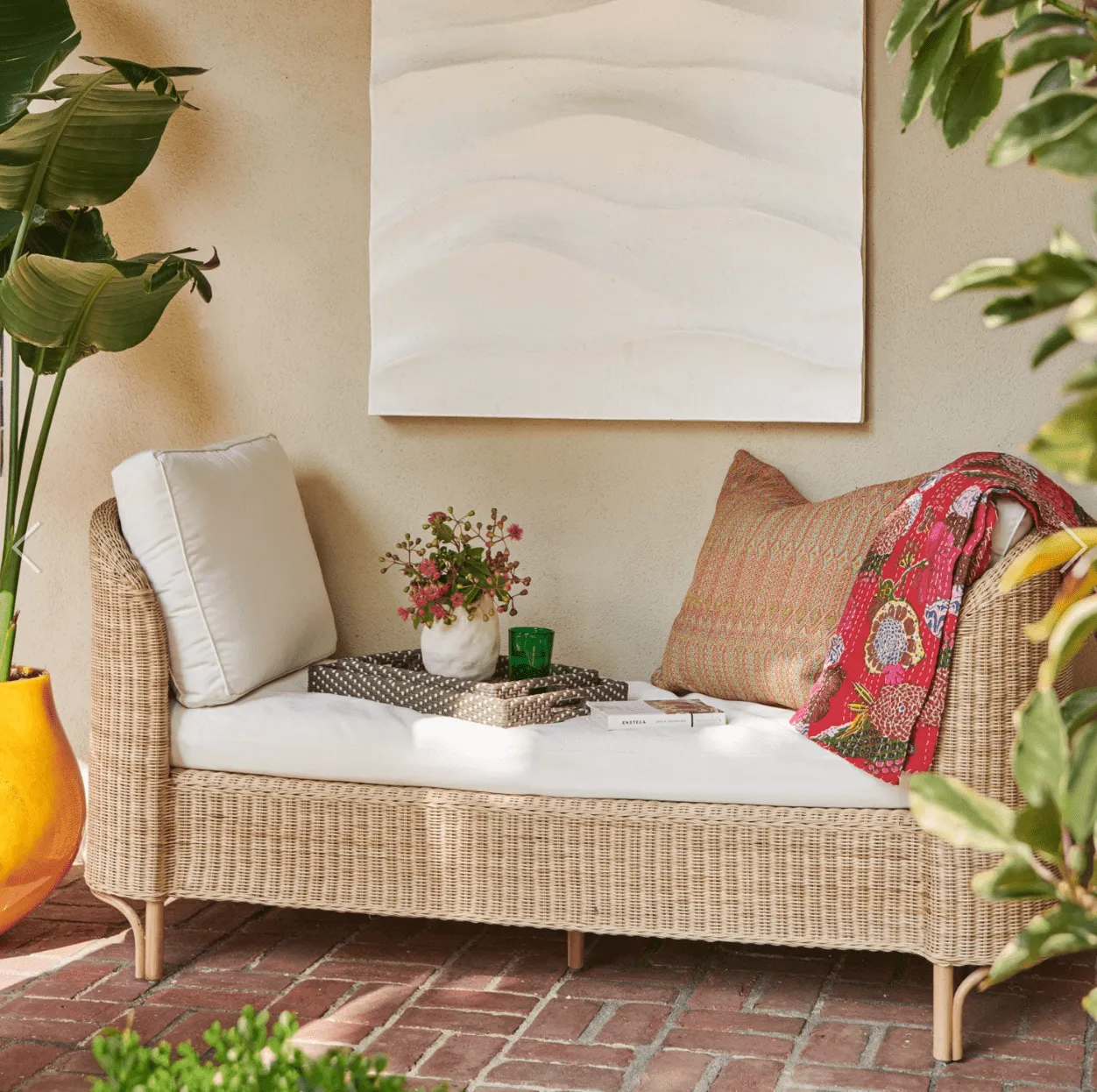 Paloma Beach Wicker Outdoor DayBed