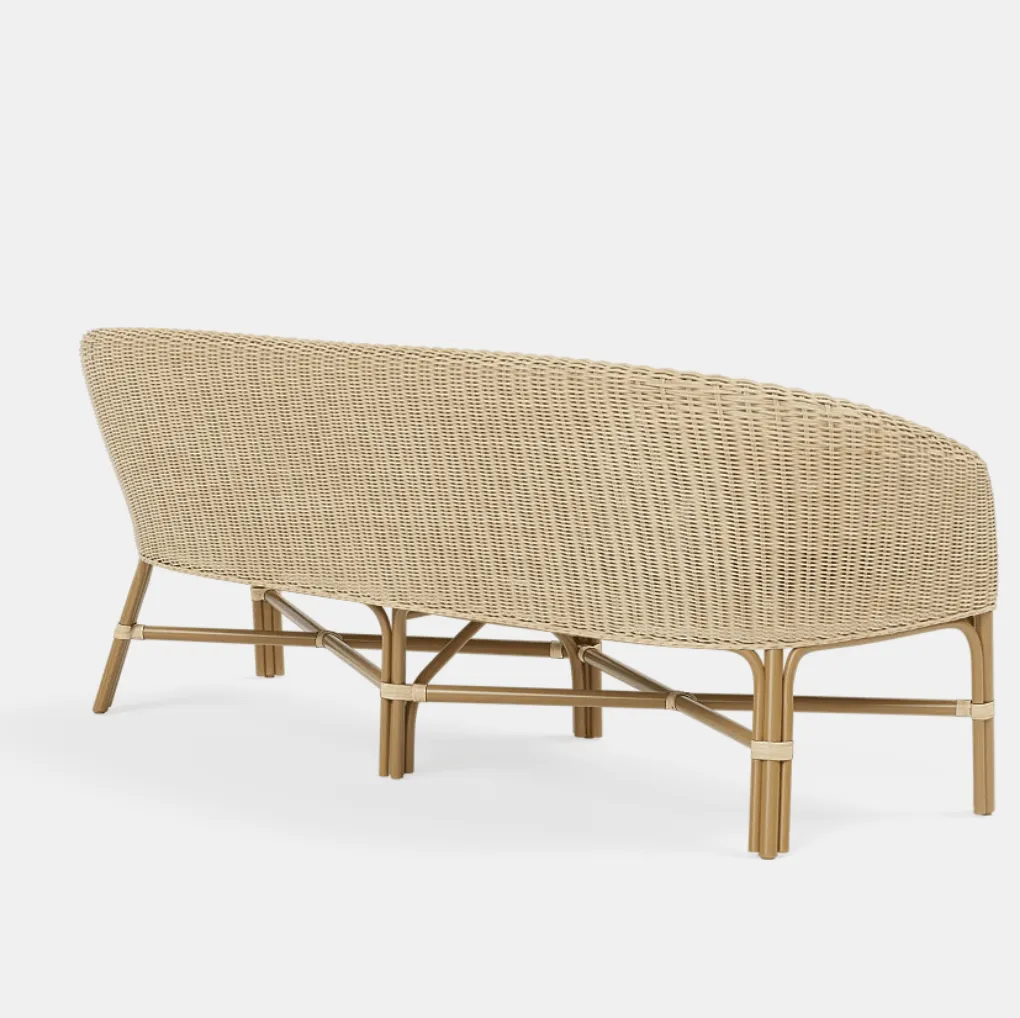 Paloma Beach Wicker Sofette - Two Sizes