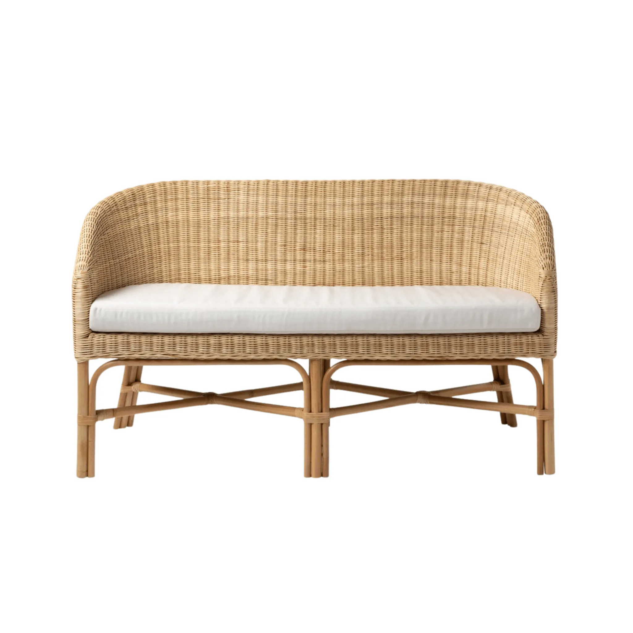 Paloma Beach Wicker Sofette - Two Sizes