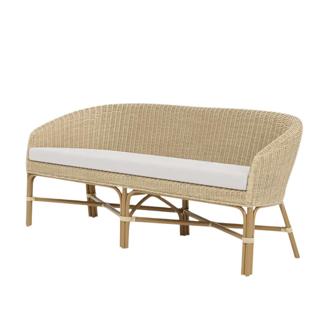 Paloma Beach Wicker Sofette - Two Sizes