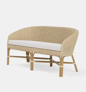 Paloma Beach Wicker Sofette - Two Sizes