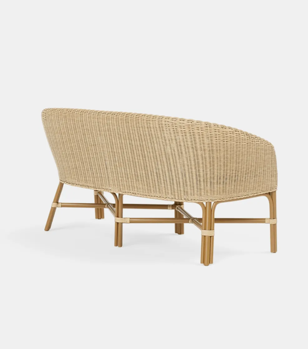 Paloma Beach Wicker Sofette - Two Sizes