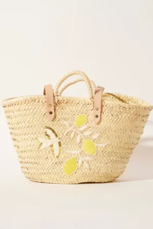 PANIER LEMON BASKET BAG - JAUNE