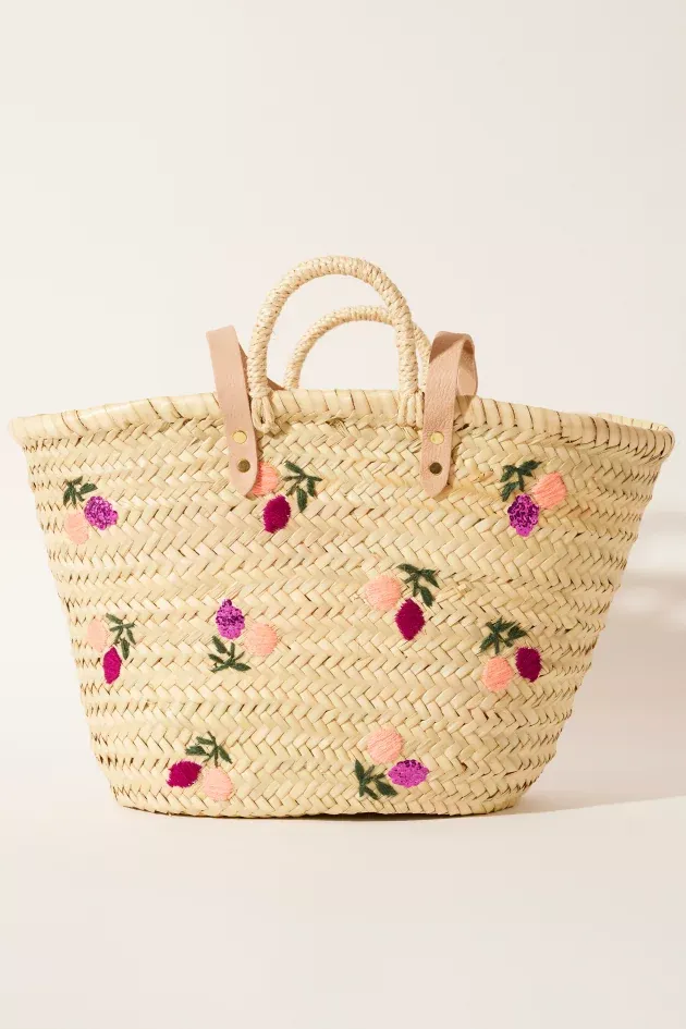 PANIER POMELO BASKET BAG - VIOLET