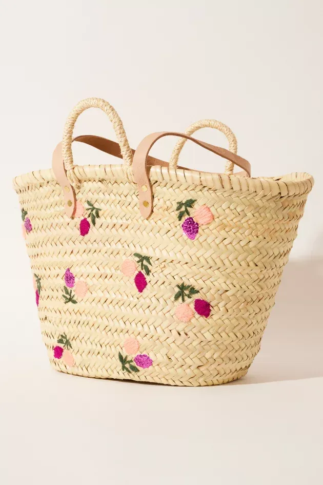 PANIER POMELO BASKET BAG - VIOLET