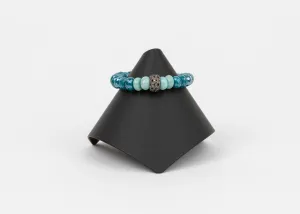 Pave Diamond, Mystic Moonstone, Paruvian Opal