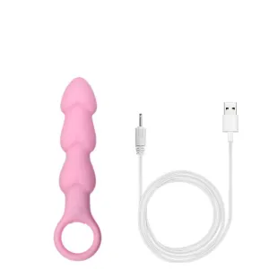 perles anales avec un bulbe en silicone Pathicus