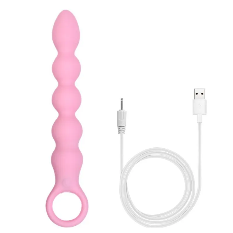 perles anales avec un bulbe en silicone Pathicus