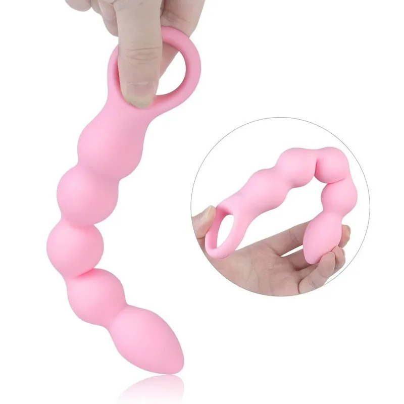 perles anales avec un bulbe en silicone Pathicus