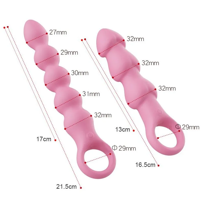 perles anales avec un bulbe en silicone Pathicus