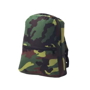 Personalized Nylon Camo Small Backpack