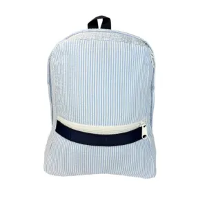 Personalized Seersucker Skipper Small Backpack