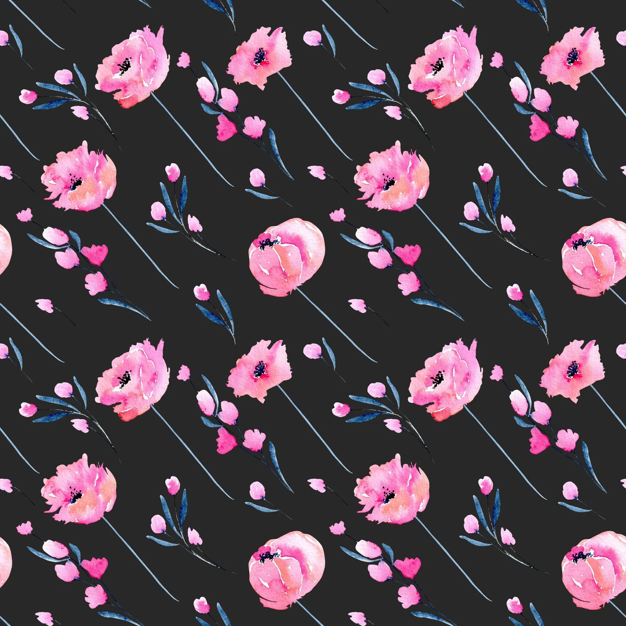 Pink Poppies  - Custom Pre-order