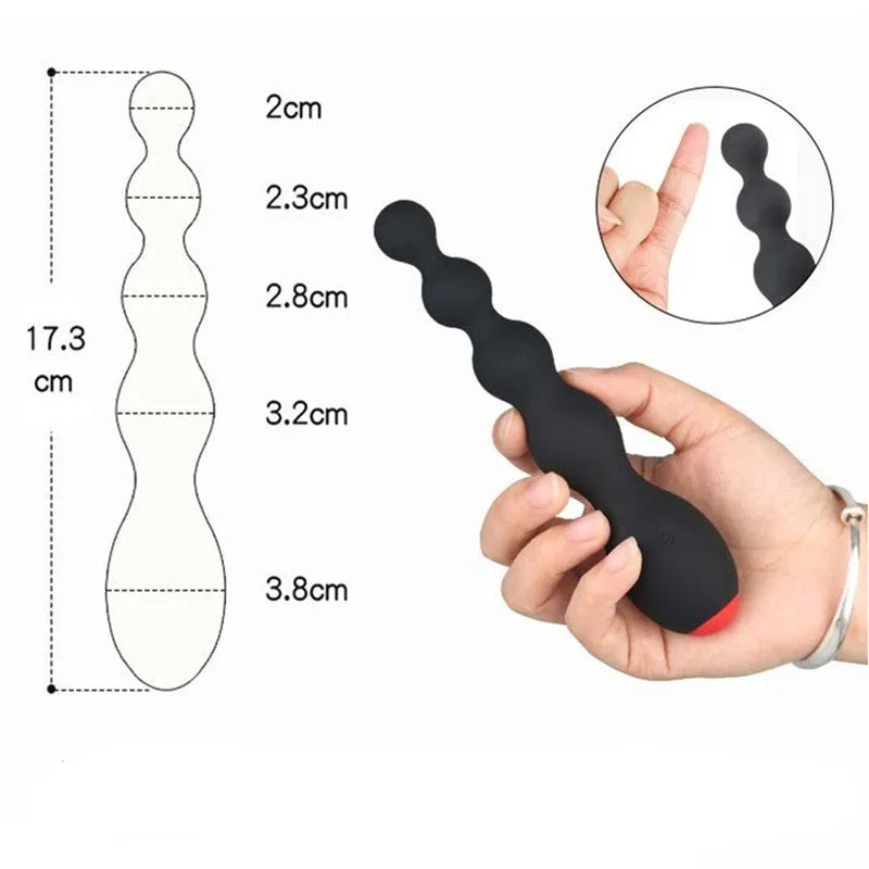 Plug anal chapelet et cockring Toto