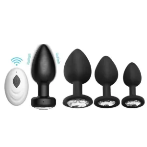 Plug Anal Diamant 4 pièces