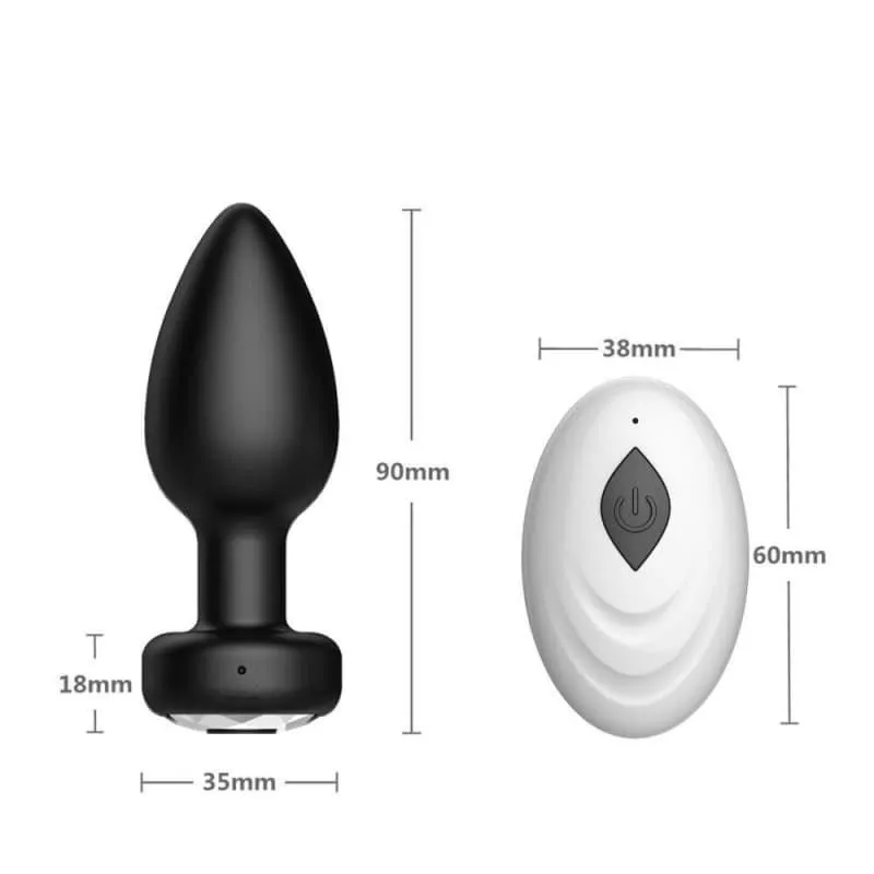 Plug Anal Diamant 4 pièces