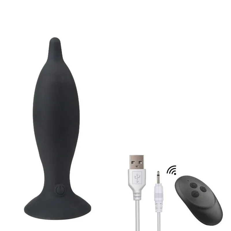 Plug Anal Gonflable Vibrant Le Zeppelin