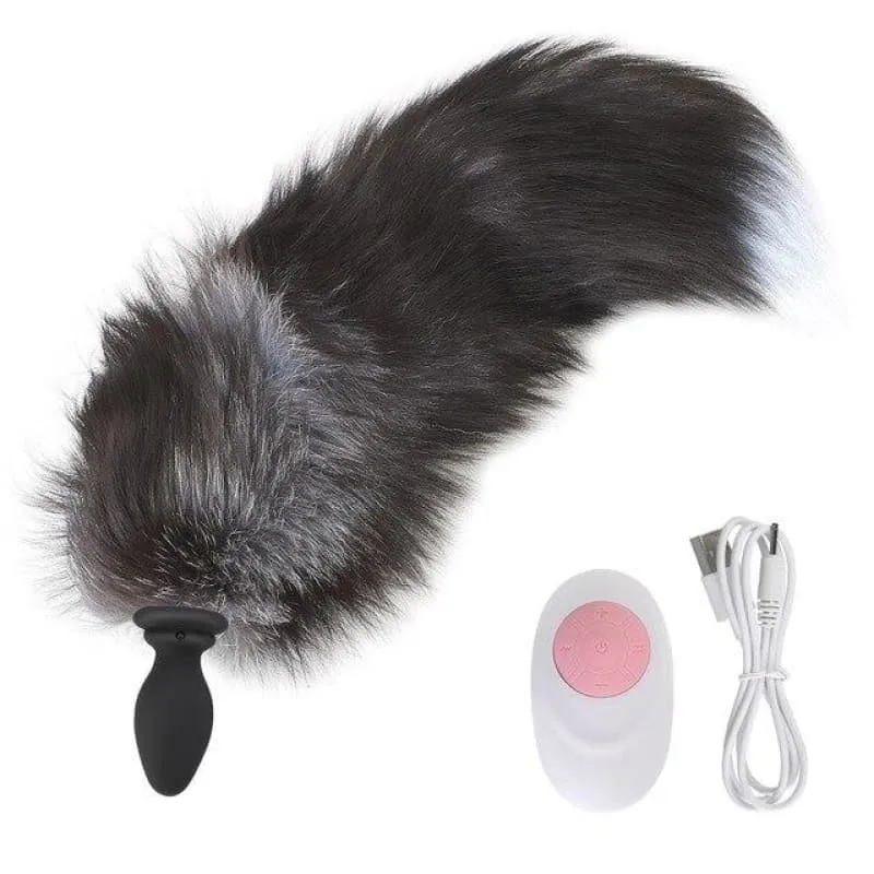 Plug Anal Queue Chat Vibrant Silicone Noir