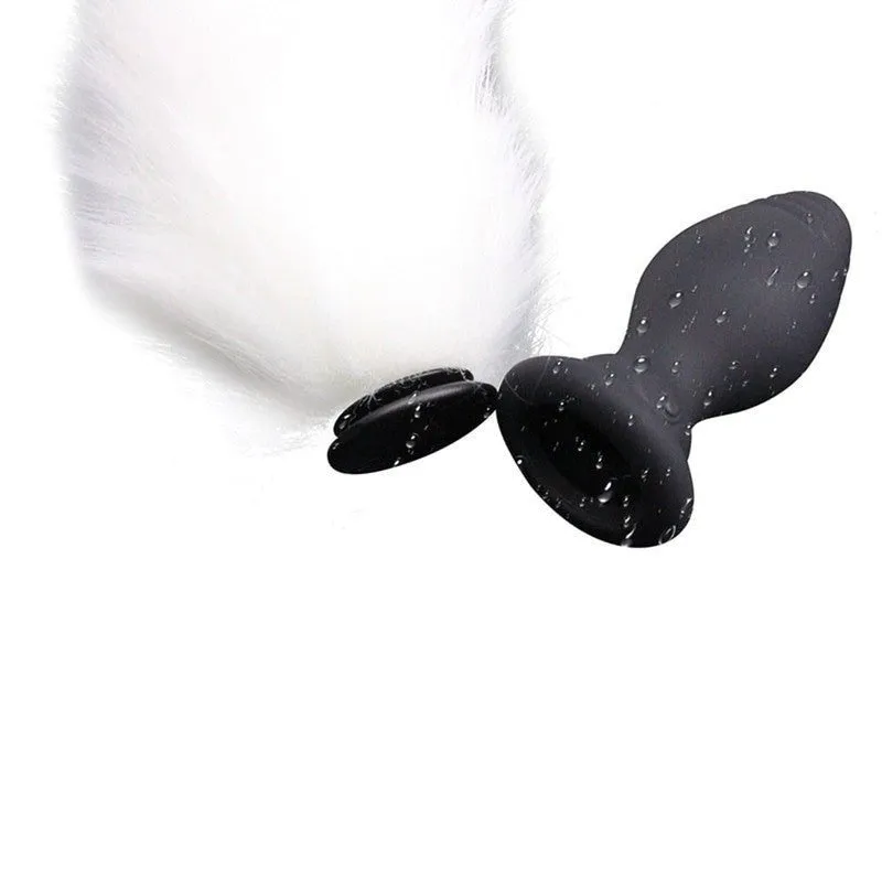 Plug Anal Queue de Chat vibrant wireless