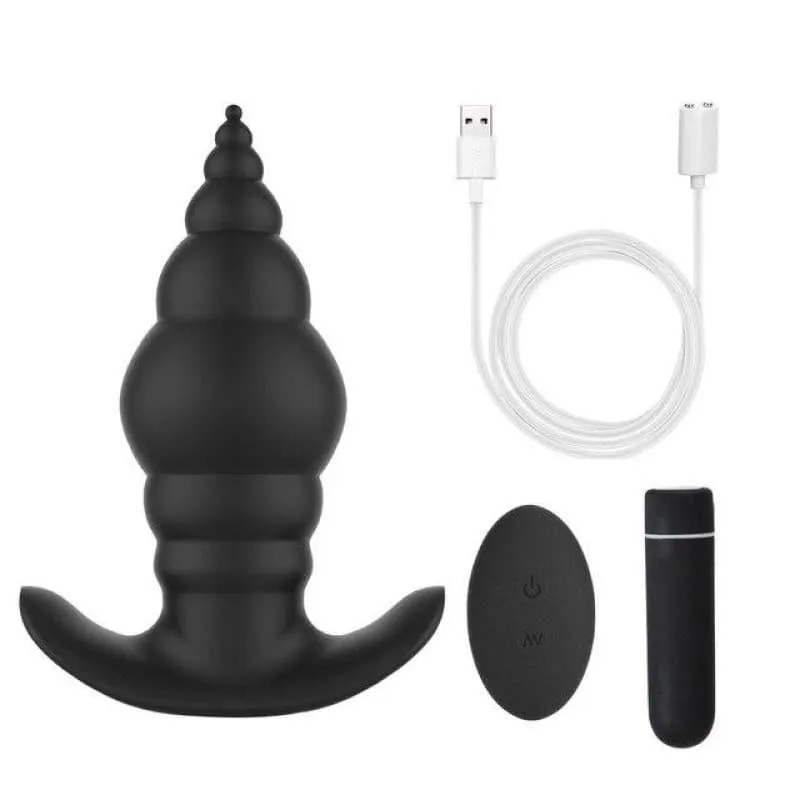 Plug Anal Silicone pique ancre