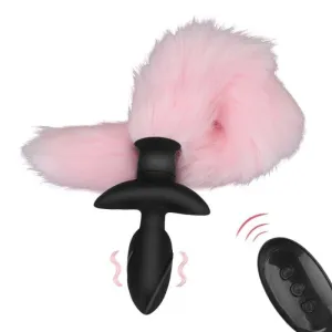 Plug Anal Silicone vibrant Rose claire