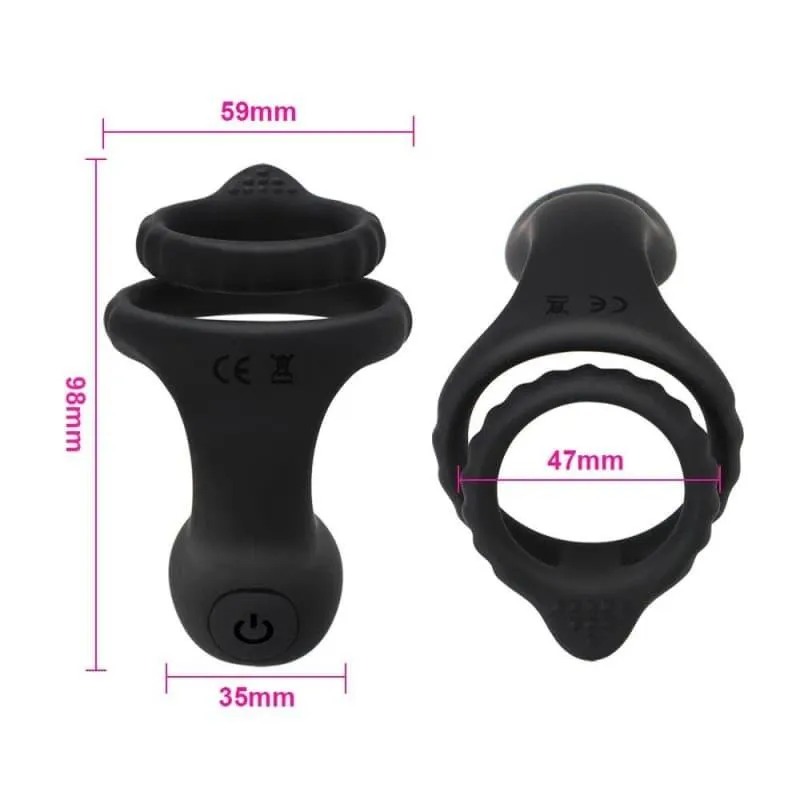 Plug Anal Vibrant 10 vitesses 3.5cm