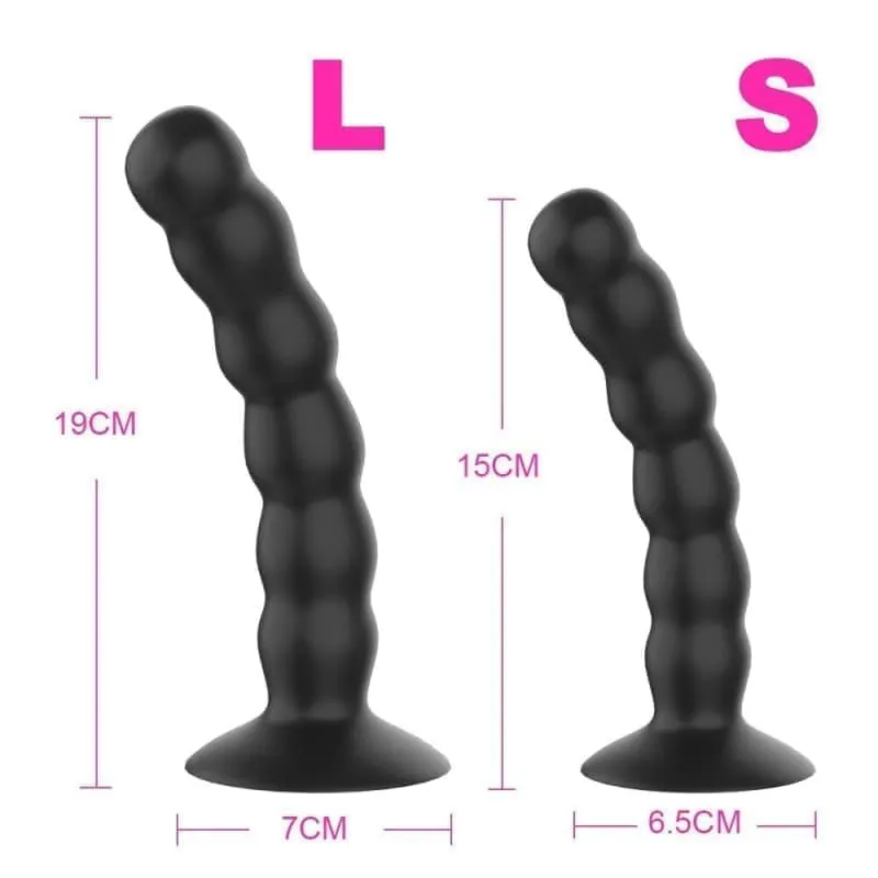 Plug Anal Vibrant 19cm courber