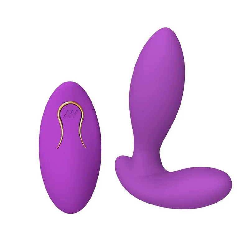 Plug anal vibrant 7 modes avec télécommande