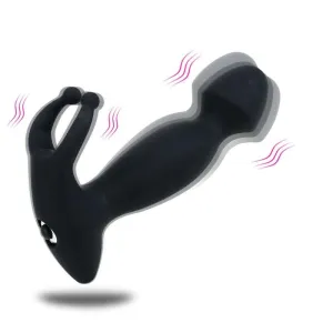 Plug Anal Vibrant & Cockring Snug & Tug