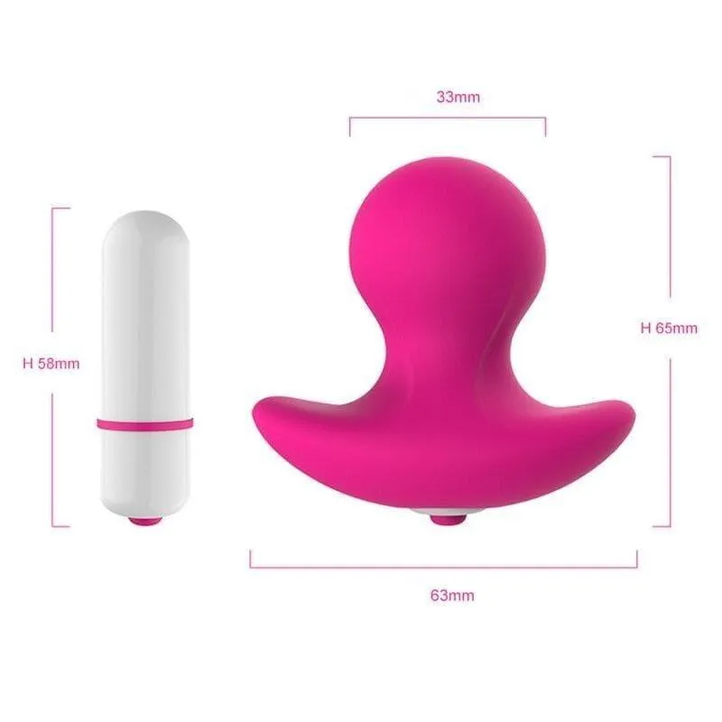Plug Anal Vibrant ancre la perle violet