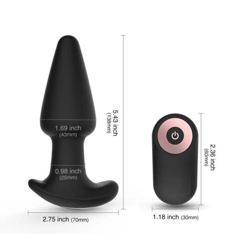 Plug Anal Vibrant beads droit
