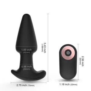 Plug Anal Vibrant beads droit